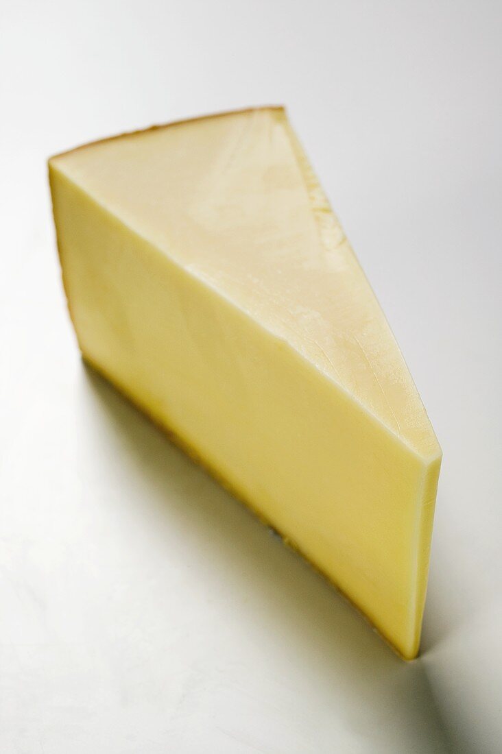 Piece of hard cheese