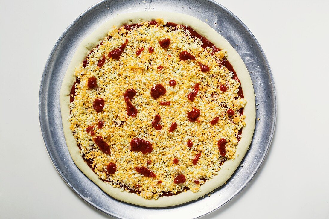 Pizza Margherita (unbaked)