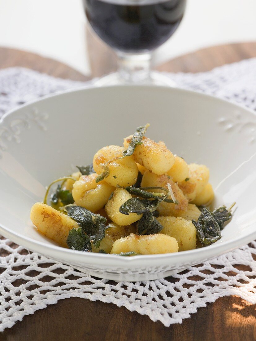 Gnocchi with sage