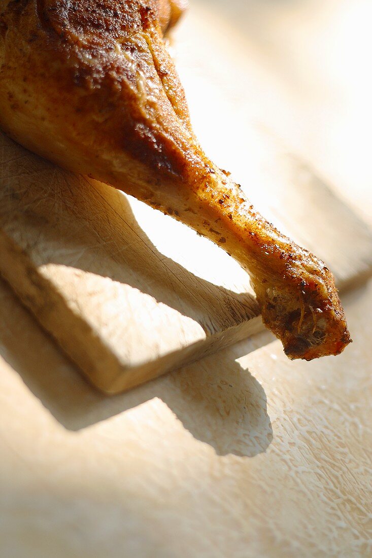 Roast chicken leg