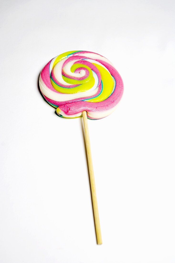 Coloured lollipop