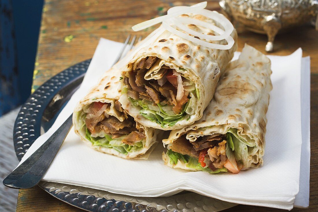 Döner wraps from Turkey