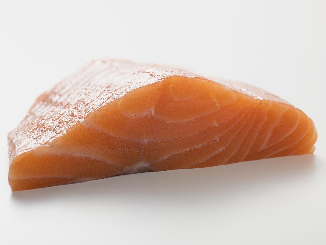 Fresh salmon fillet