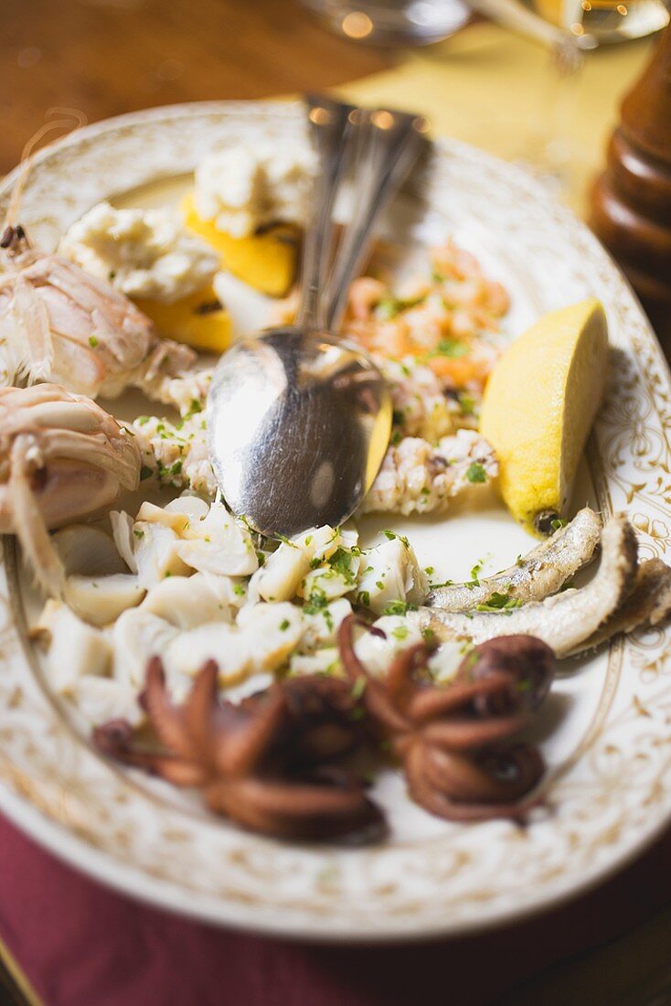 Seafood platter