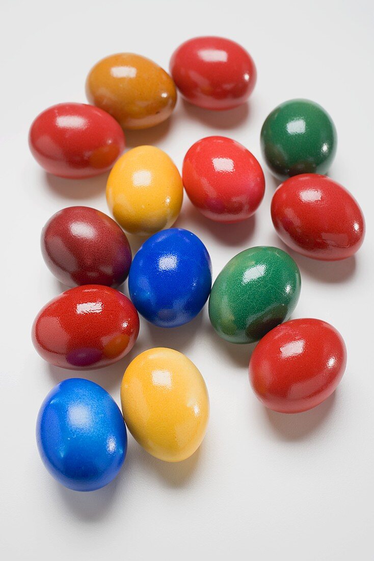 Coloured eggs