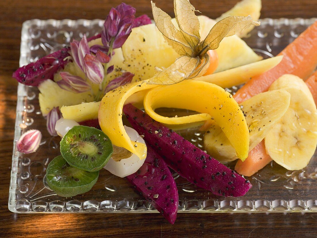 Exotic fruit salad