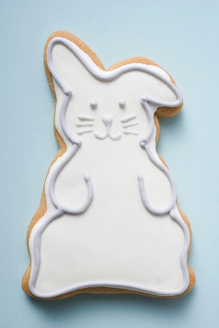 Easter biscuit (white Easter Bunny)