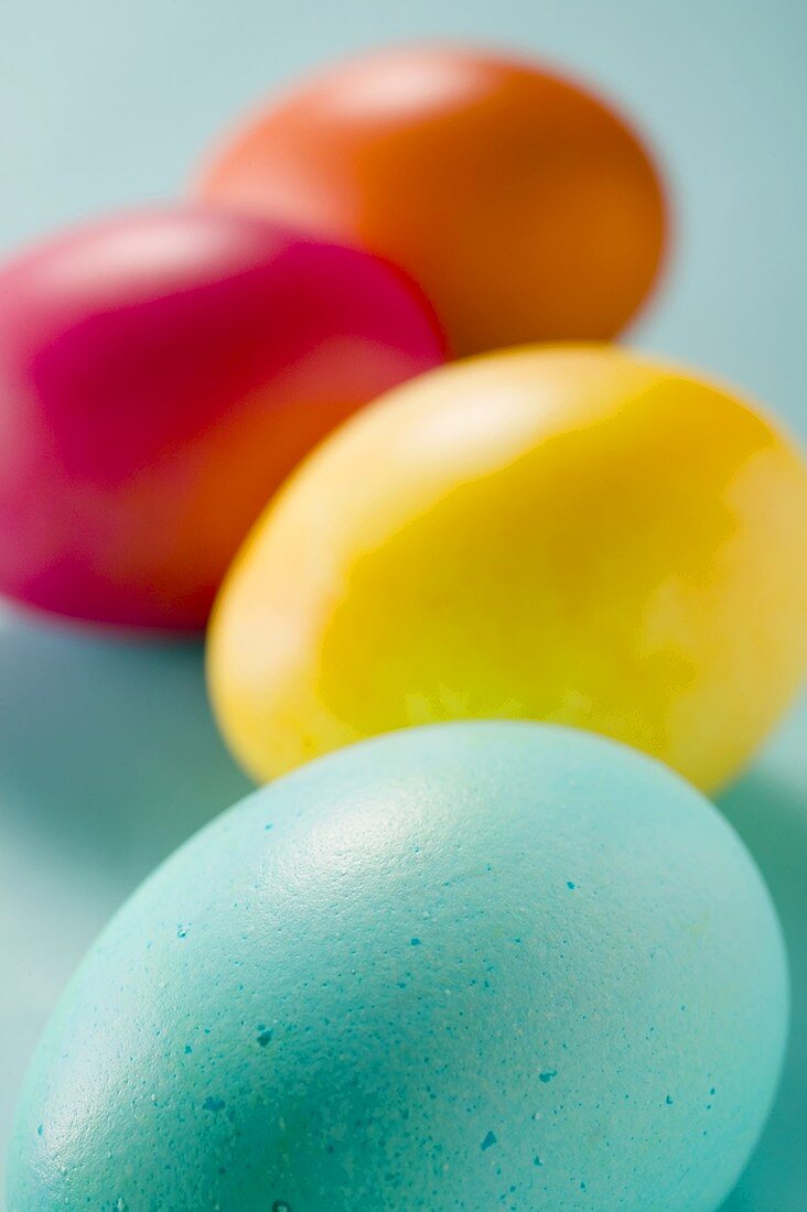 Coloured eggs