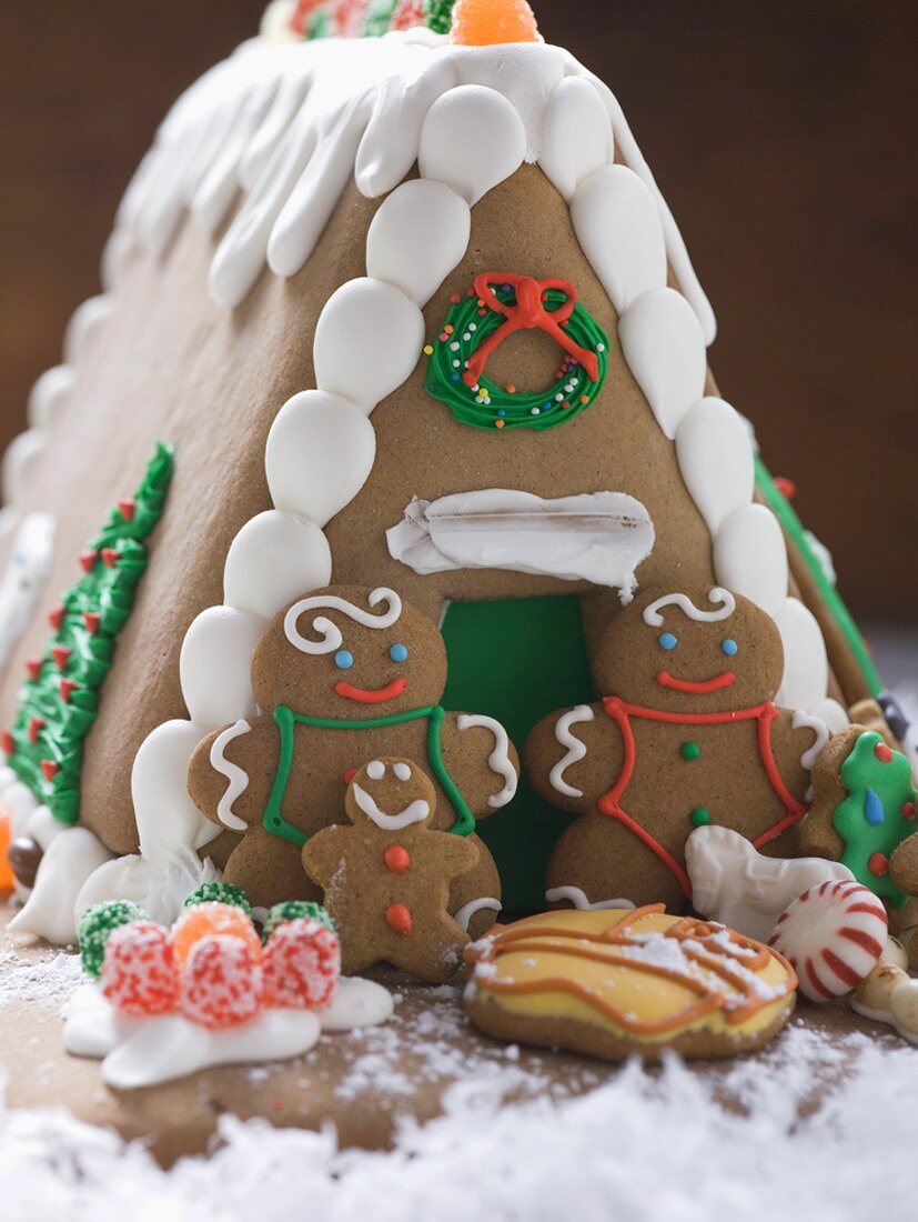 Christmas gingerbread house