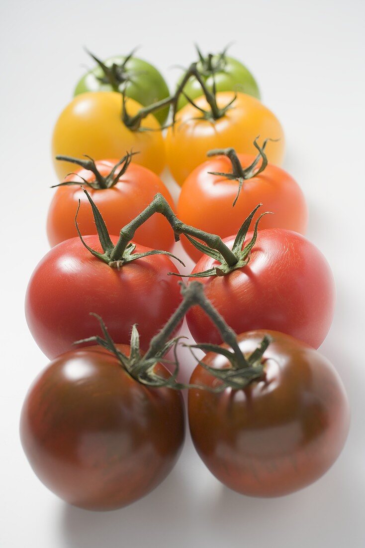 Cherry tomatoes (various colours)