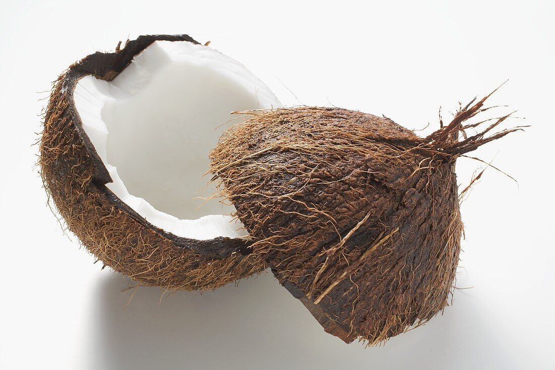 Coconut, halved