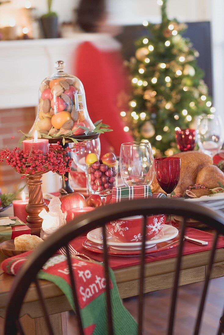 Christmas table (detail)