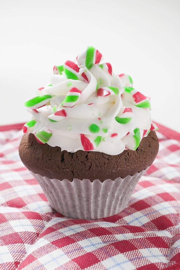 Cupcake für Weihnachten