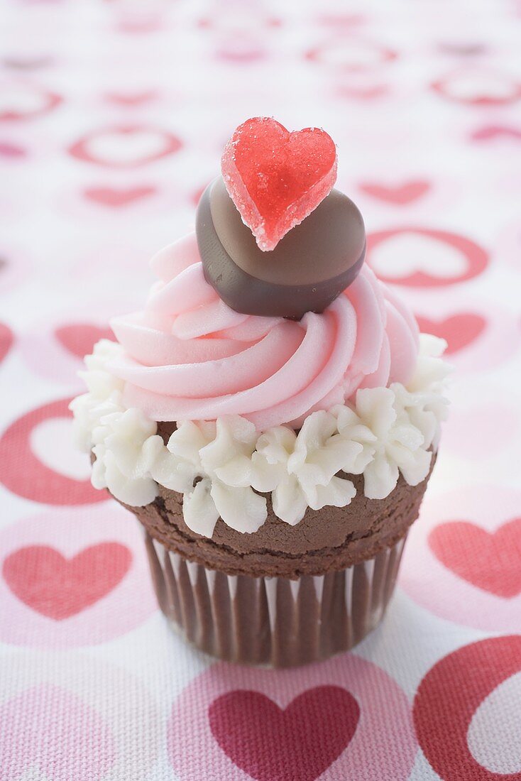 Cupcake for Valentine's Day