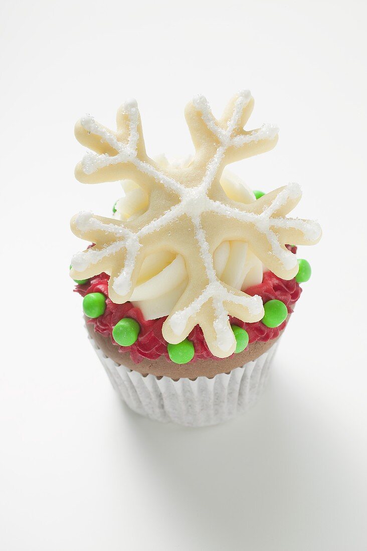 Cupcake für Weihnachten