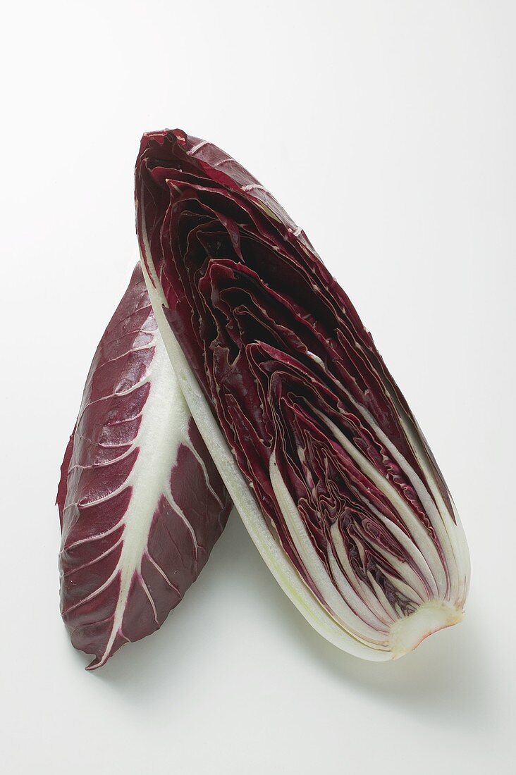 Radicchio, halved