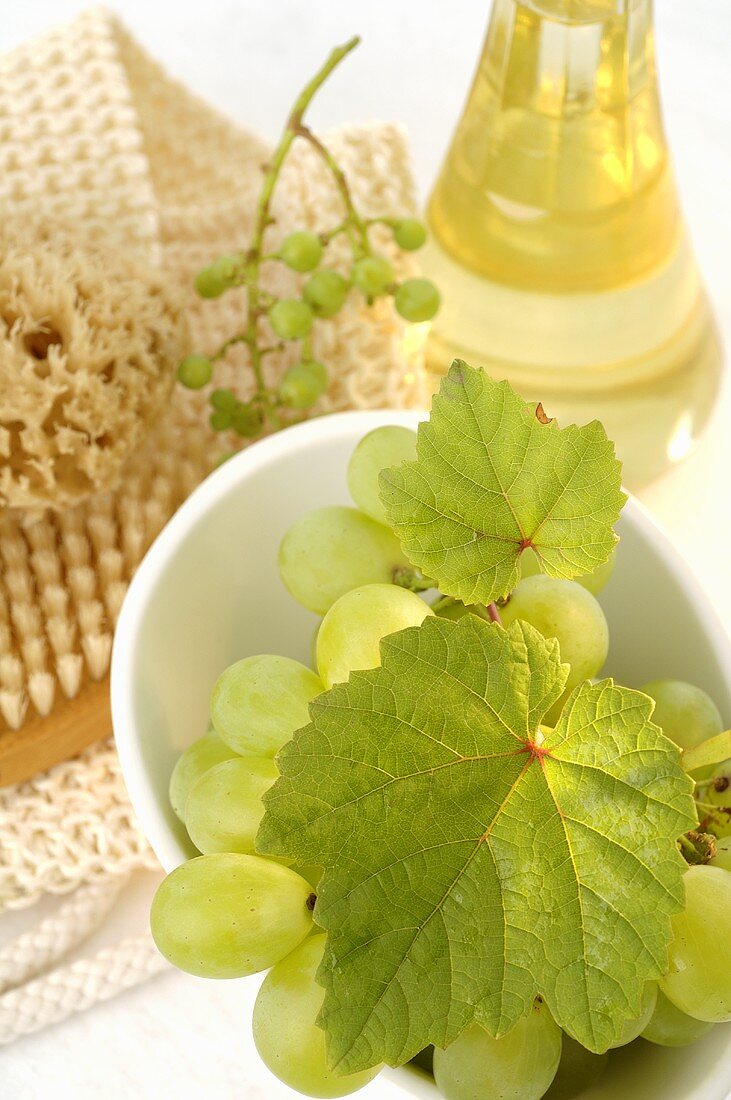 Grapes and grape seed oil