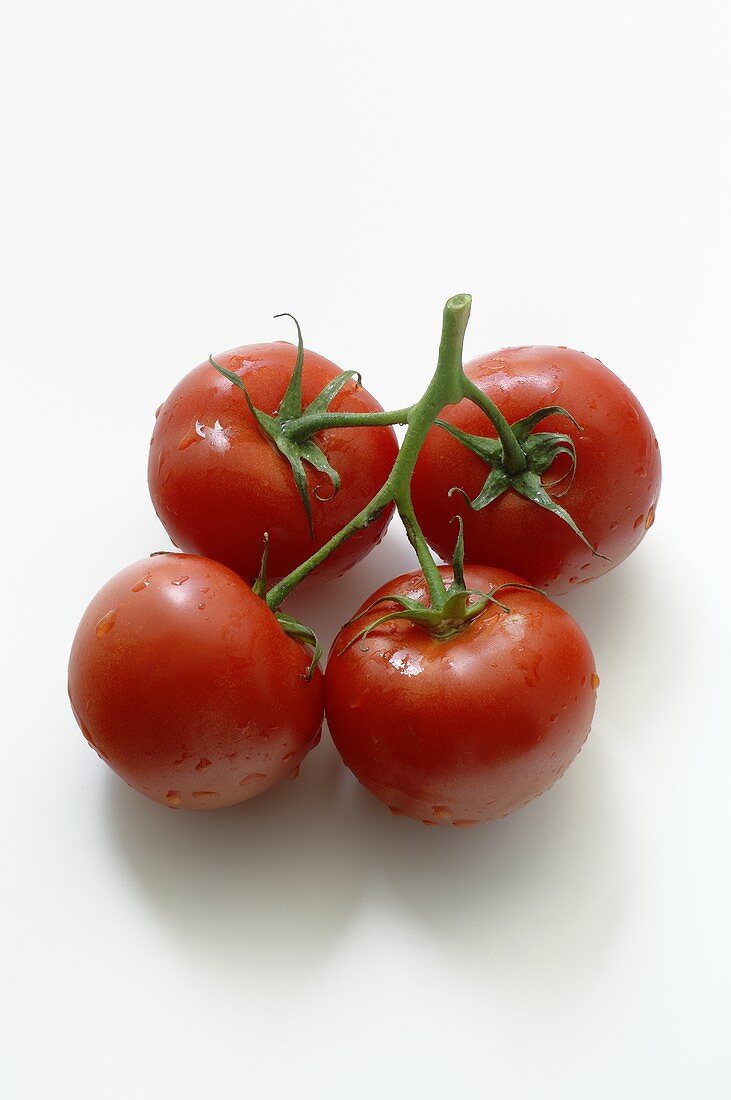 Four tomatoes