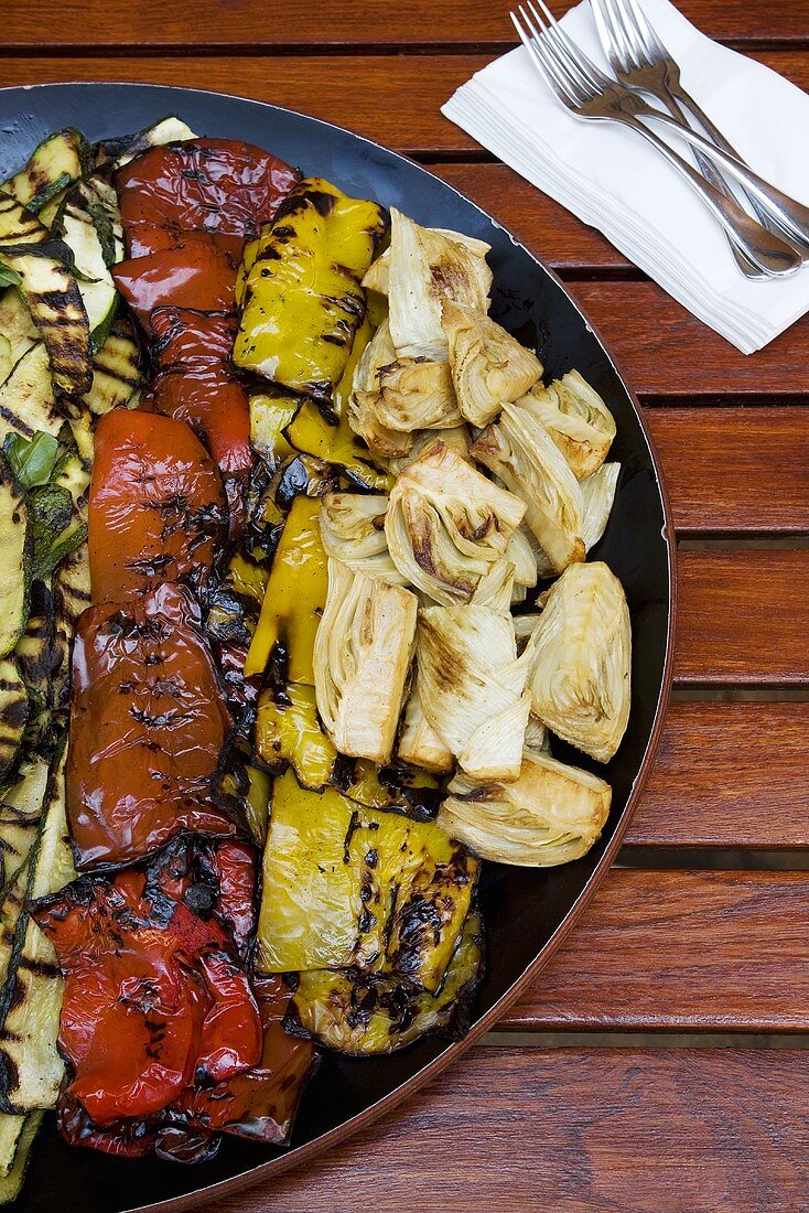 Grilled vegetables