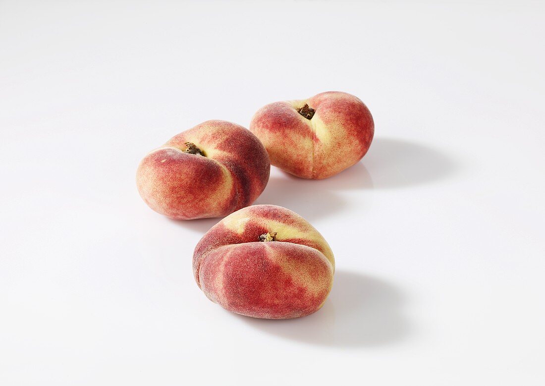 Three vineyard peaches