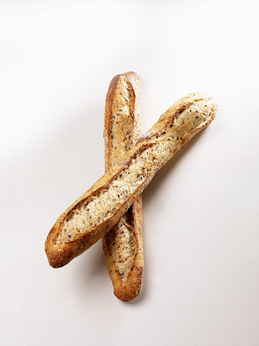 Zwei Körner-Baguette