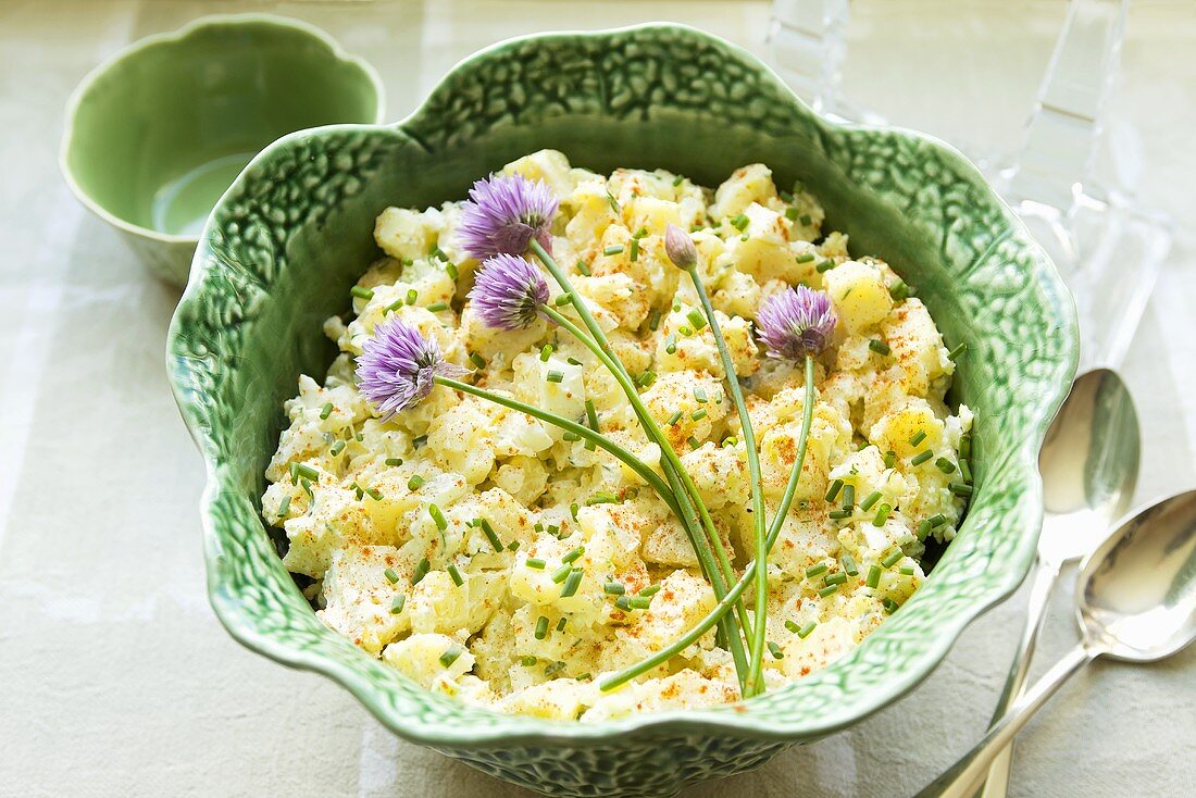 Kartoffelsalat mit Schnittlauch