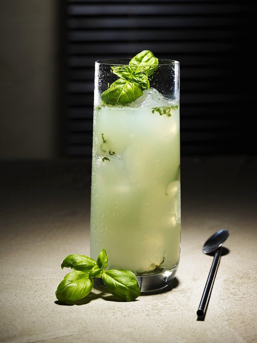 Cocktail Gin Basil