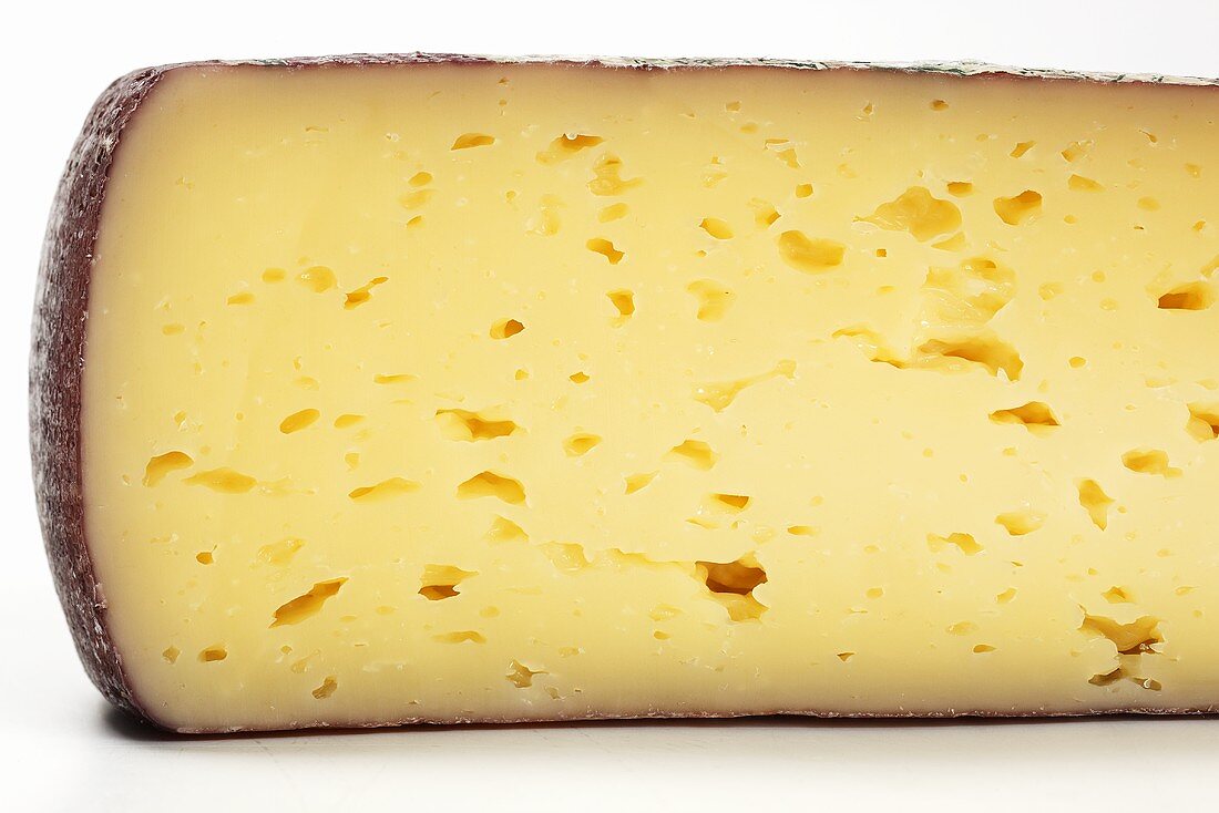 A piece of Lagrein cheese
