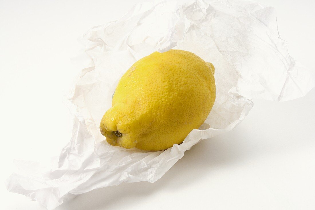 Eine Bio-Zitrone