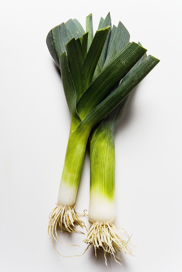 Two leeks