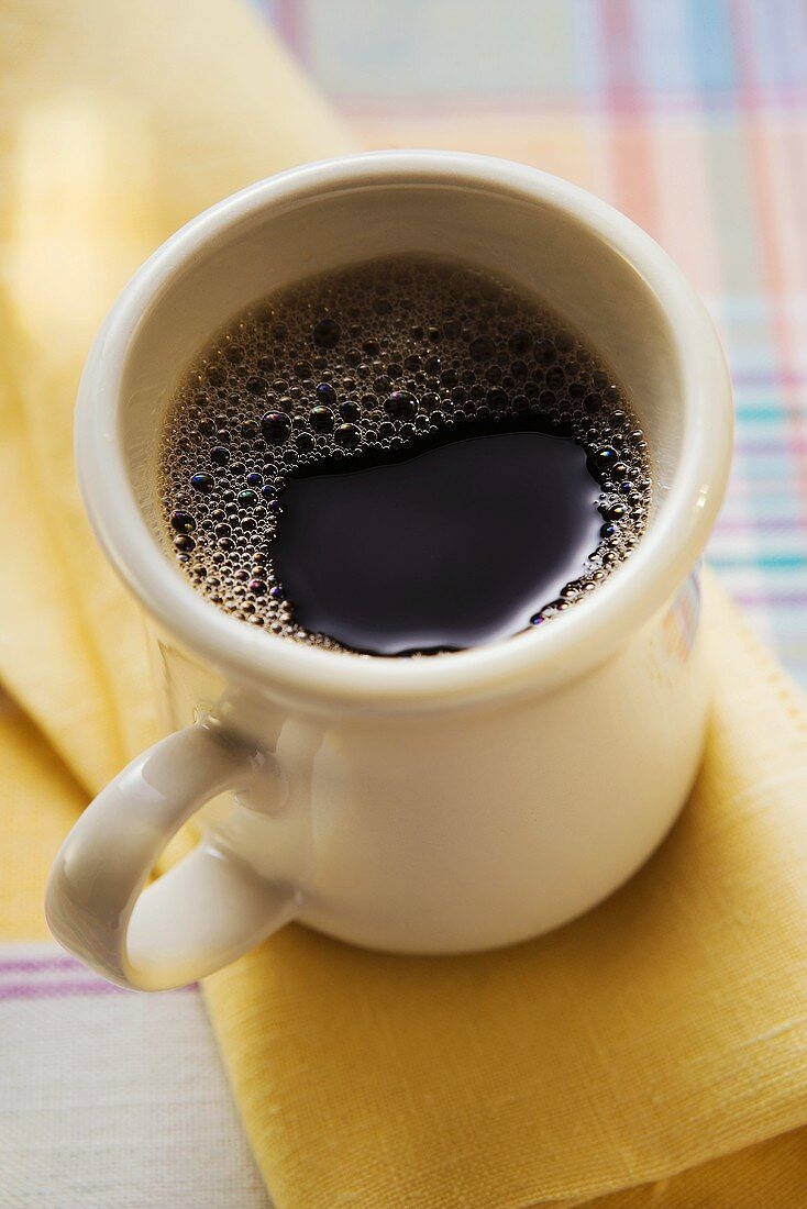 A mug of coffee