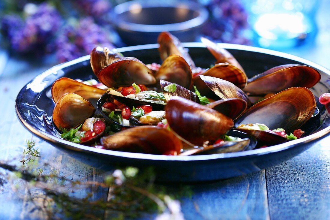 Spicy mussels