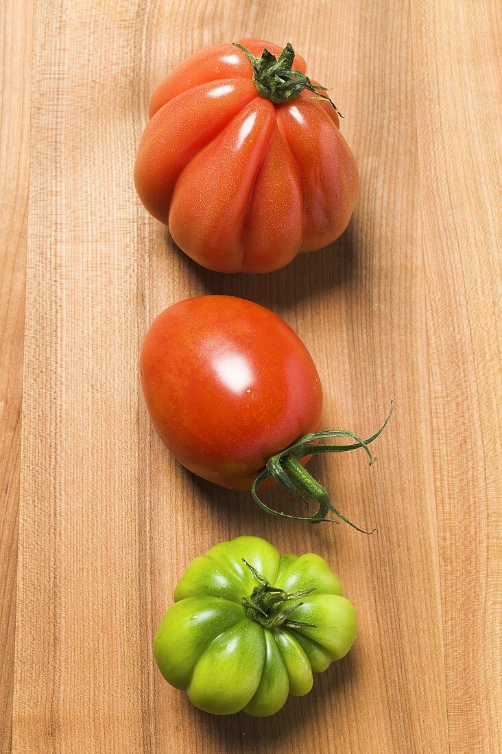 Three tomatoes