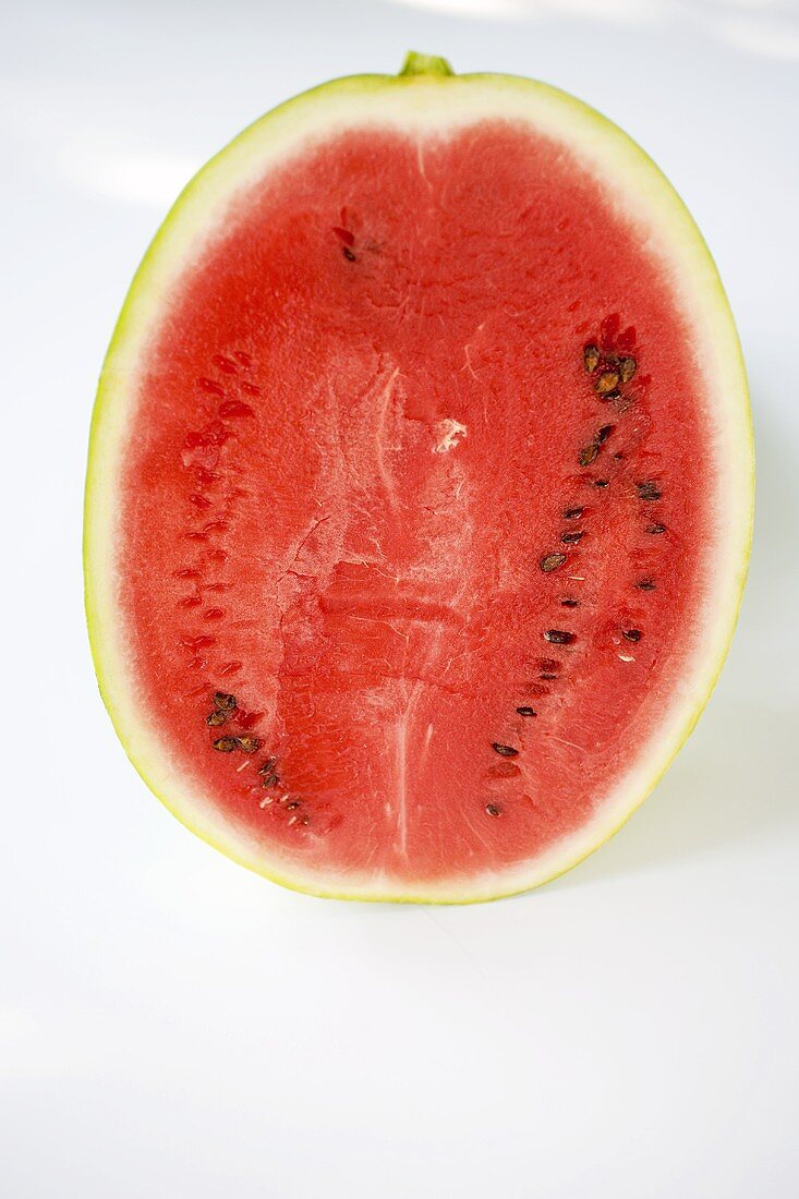 Eine halbe Wassermelone