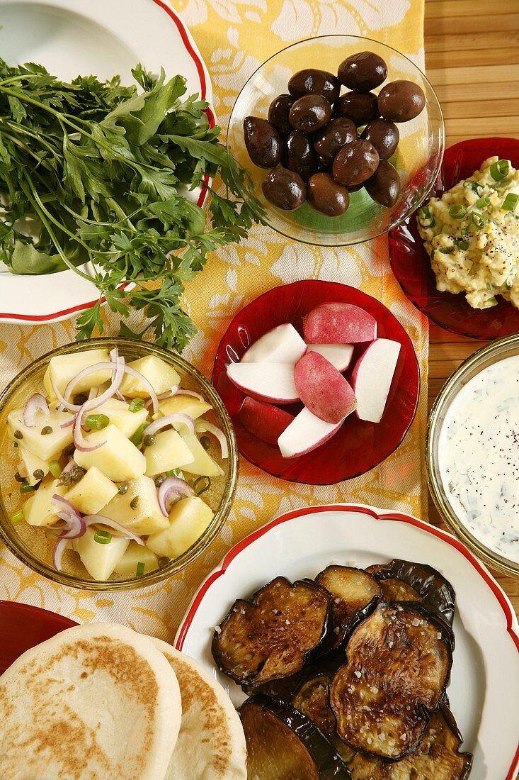 Mediterranean appetisers