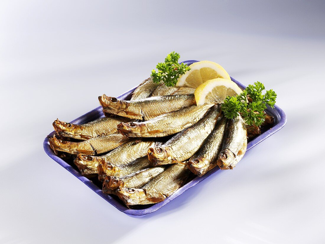 Smoked sprats