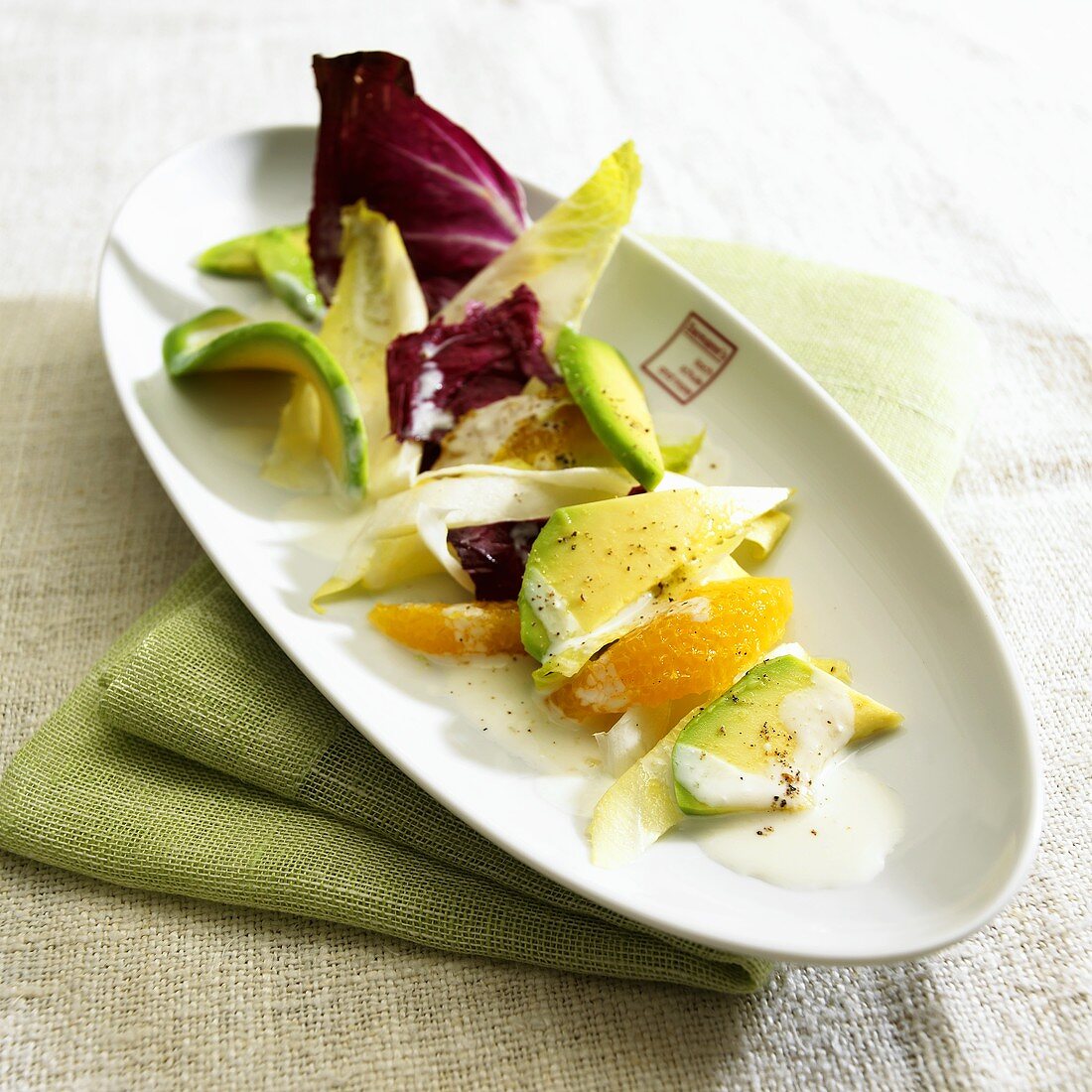 Orangen-Avocado-Salat