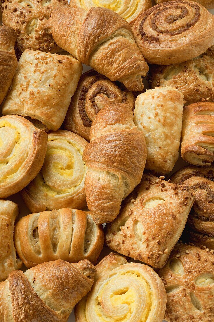 Assorted Danish pastries