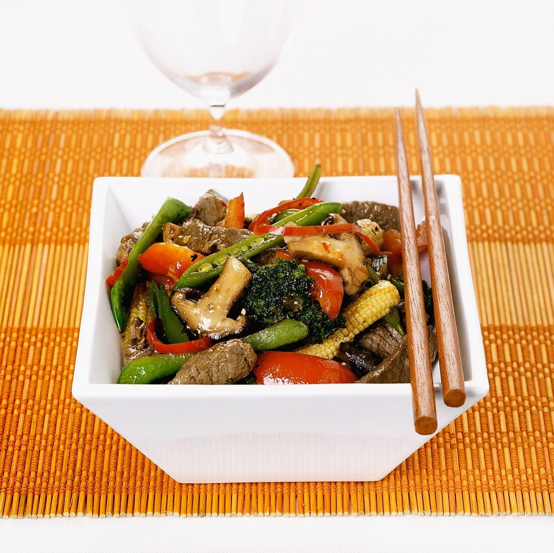 Sweet and sour beef with vegetables