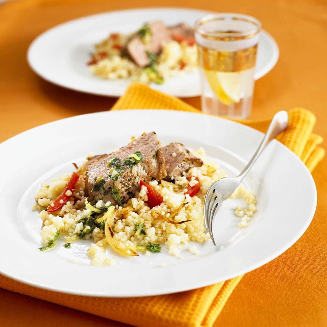 Lammfilet mit Couscous