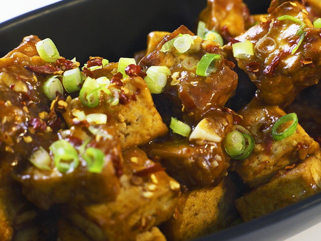 Ma po dou fu (Pikanter Tofu, China)