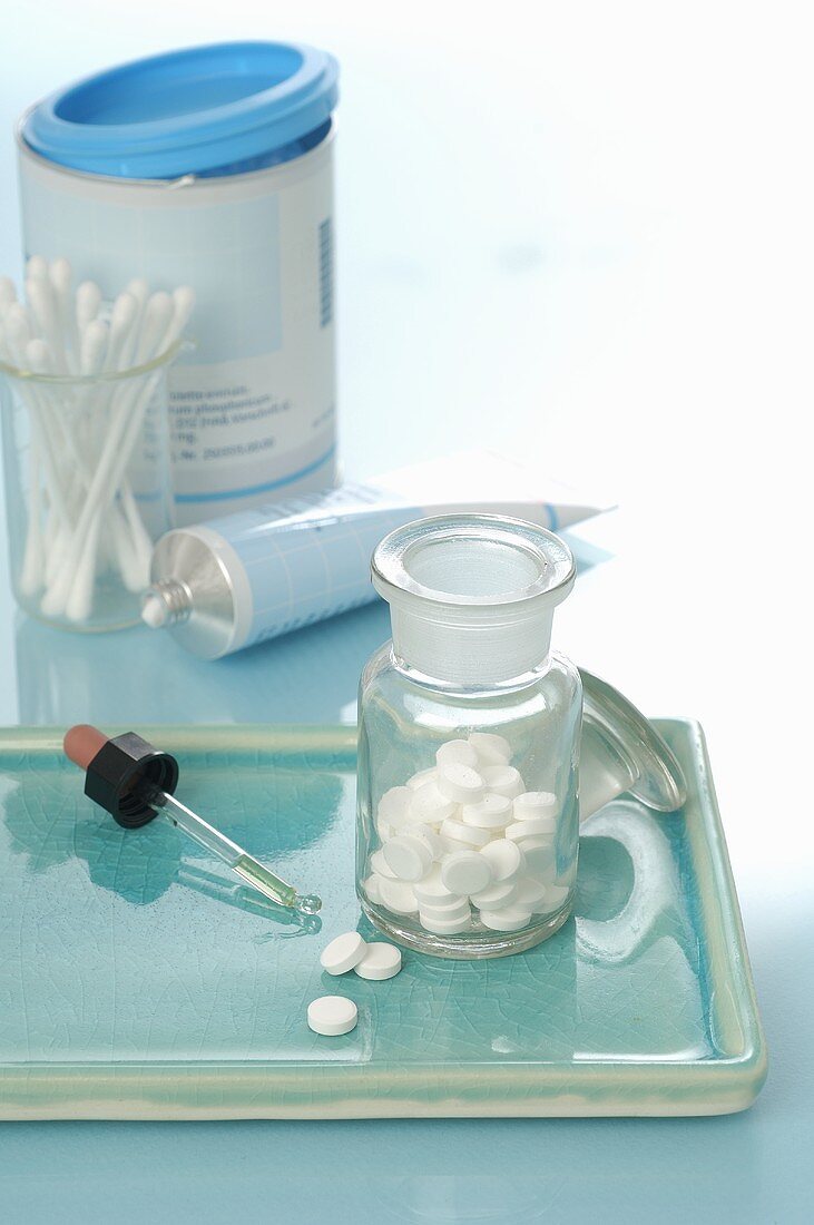 Schüssler Salts (tablets, ointment, dropper)