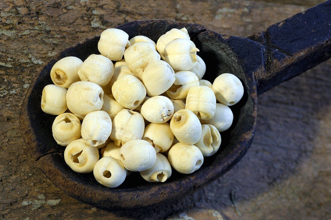 Dried lotus seeds