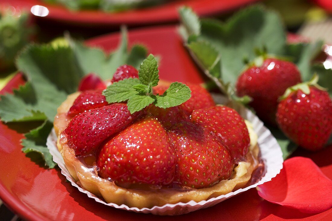 Strawberry tart