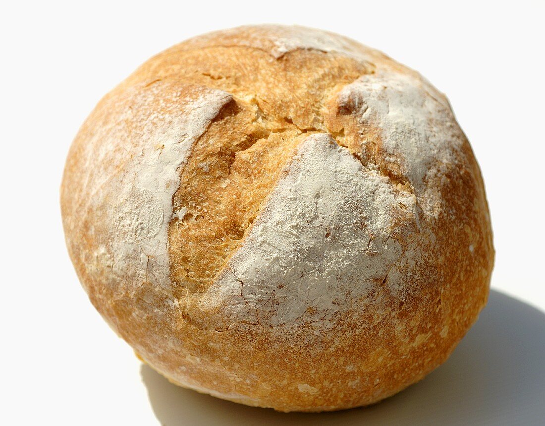 A round loaf of bread