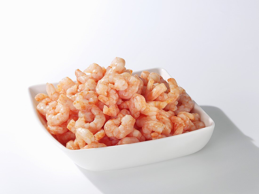 Prawns in a bowl