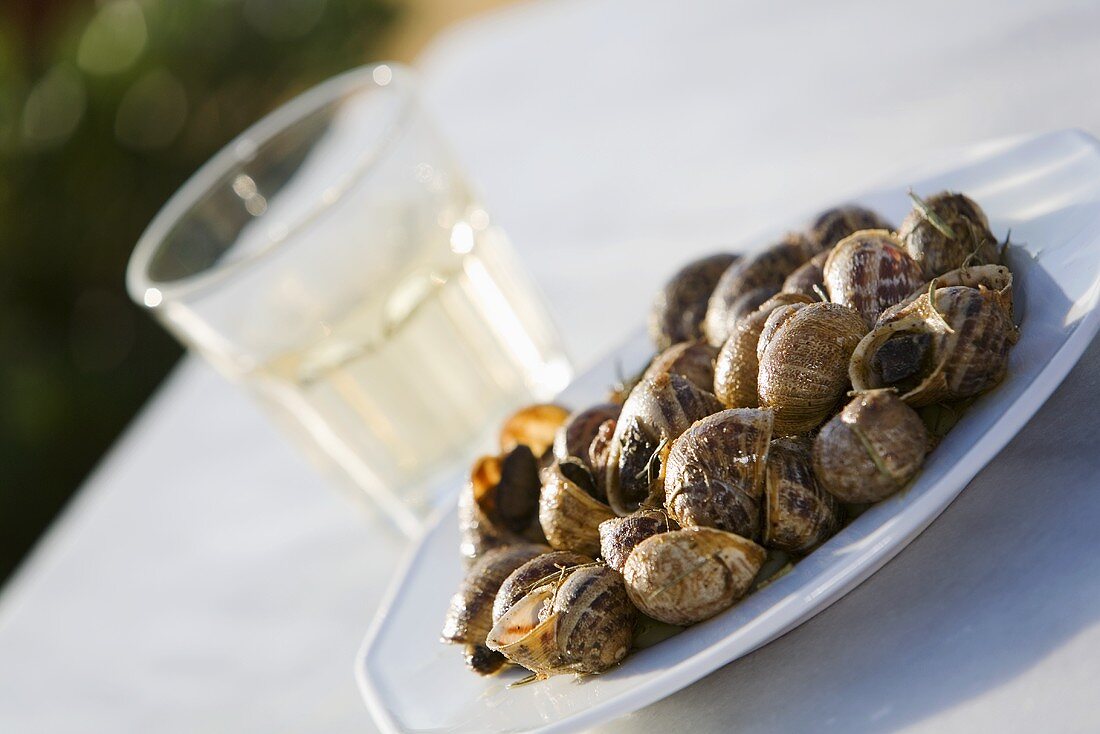Chochli (Snails, Cretan appetiser, Greece)