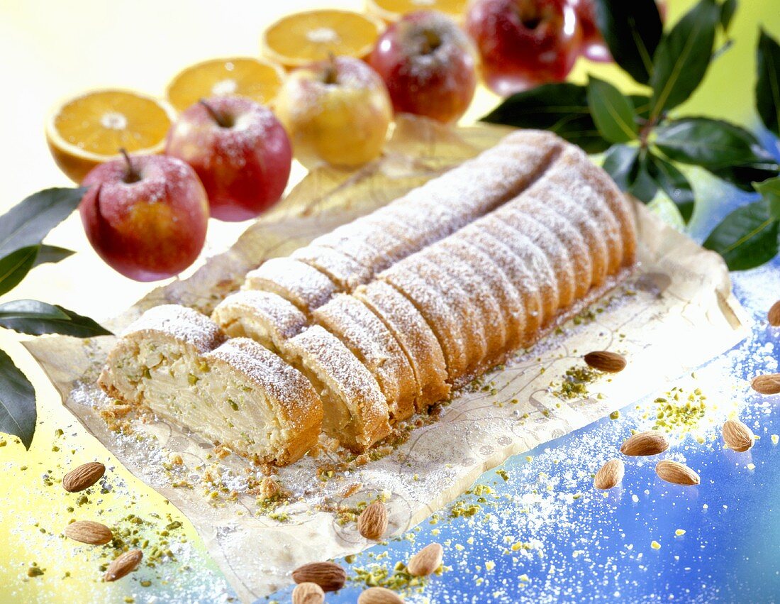 Apple and almond cake