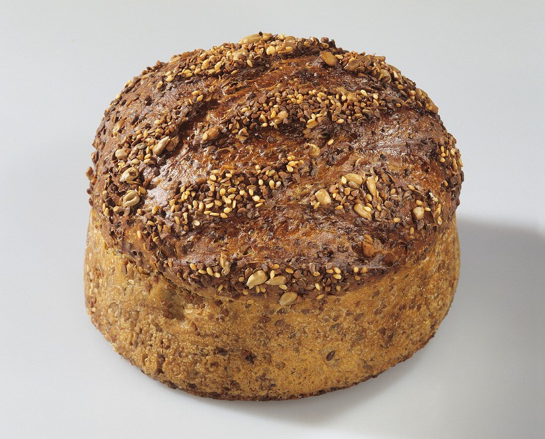 Round multigrain bread