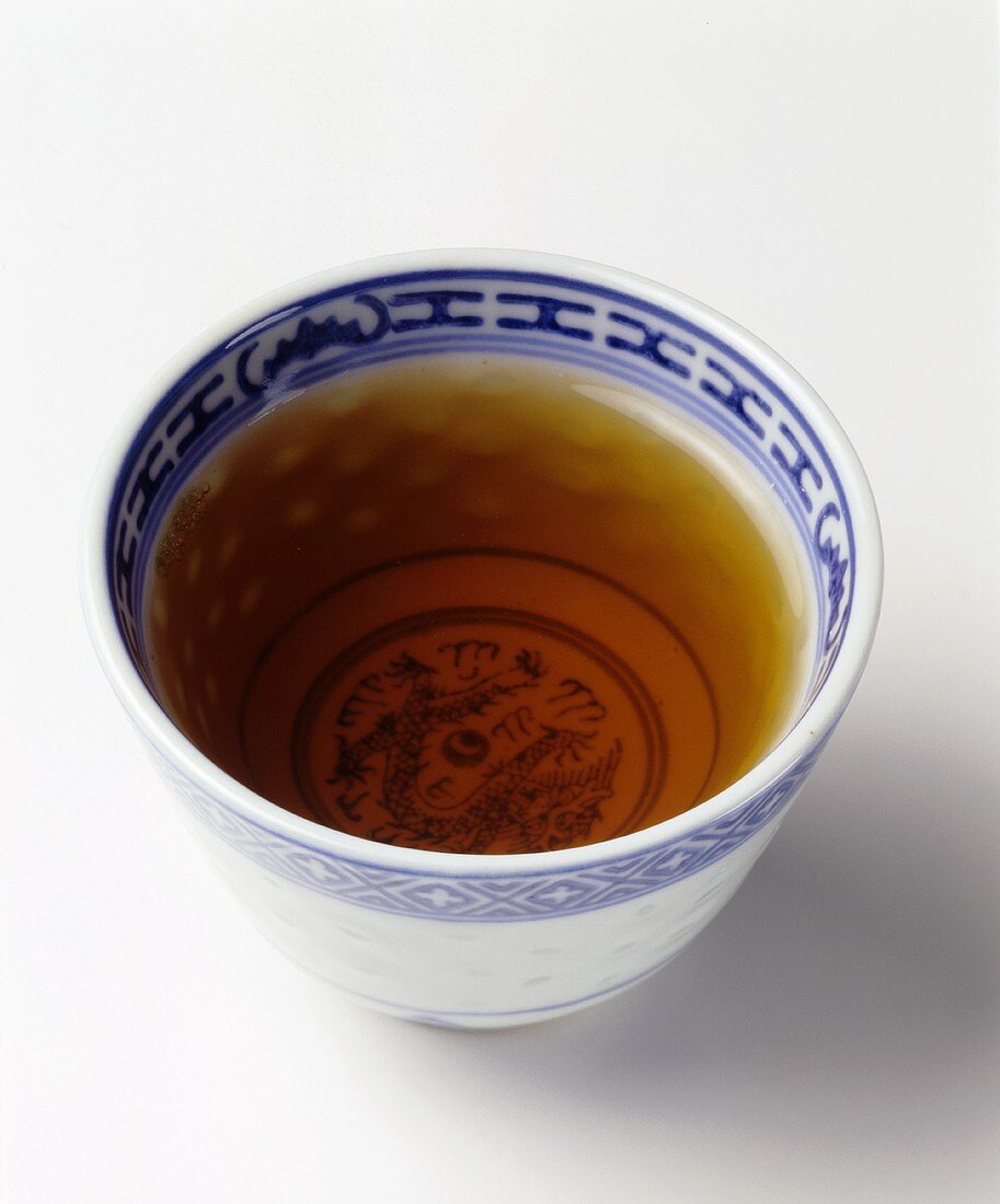A bowl of jasmine tea